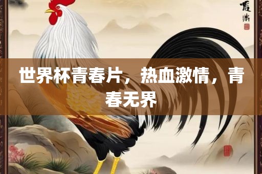 世界杯青春片，热血激情，青春无界