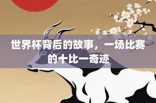 世界杯背后的故事，一场比赛的十比一奇迹