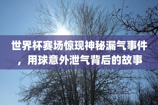 世界杯赛场惊现神秘漏气事件，用球意外泄气背后的故事
