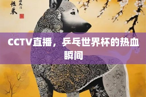 CCTV直播，乒乓世界杯的热血瞬间