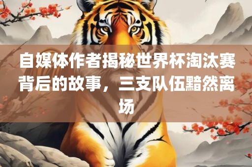 自媒体作者揭秘世界杯淘汰赛背后的故事，三支队伍黯然离场