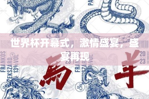 世界杯开幕式，激情盛宴，盛宴再现