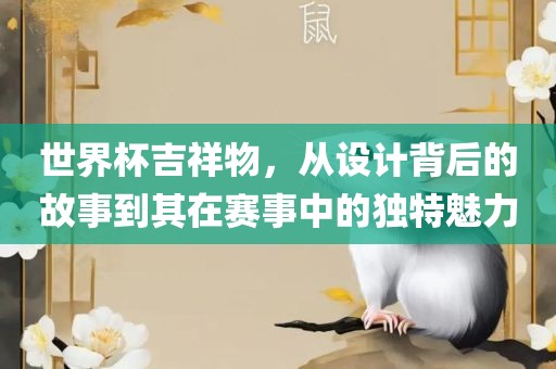 世界杯吉祥物，从设计背后的故事到其在赛事中的独特魅力