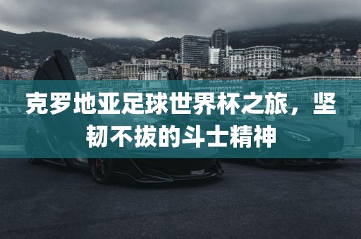 克罗地亚足球世界杯之旅，坚韧不拔的斗士精神