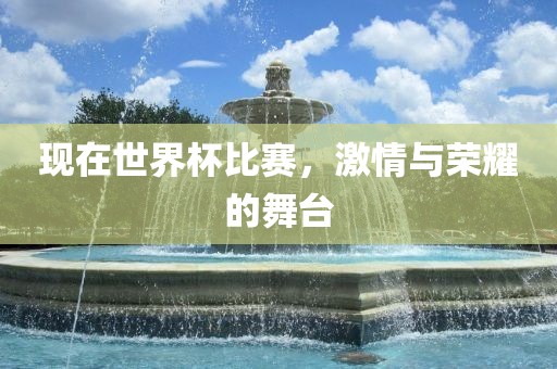 现在世界杯比赛，激情与荣耀的舞台