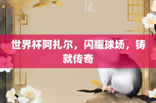 世界杯阿扎尔，闪耀球场，铸就传奇