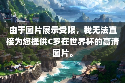 由于图片展示受限，我无法直接为您提供C罗在世界杯的高清图片。