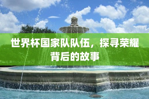 世界杯国家队队伍，探寻荣耀背后的故事