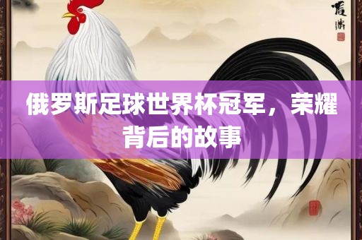 俄罗斯足球世界杯冠军，荣耀背后的故事