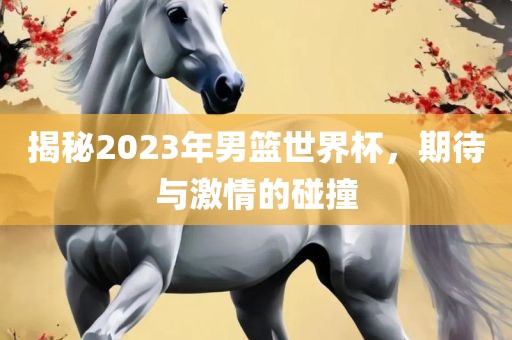 揭秘2023年男篮世界杯，期待与激情的碰撞