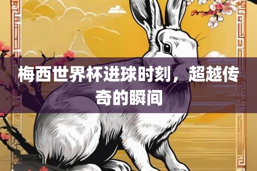 梅西世界杯进球时刻，超越传奇的瞬间