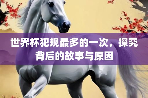 世界杯犯规最多的一次，探究背后的故事与原因