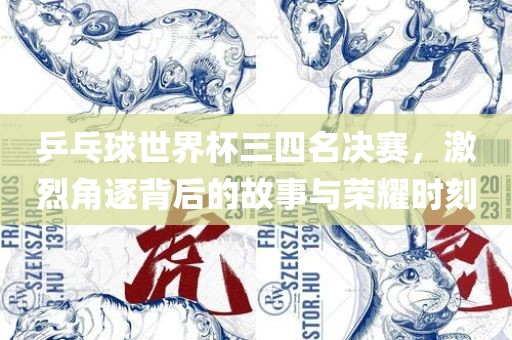 乒乓球世界杯三四名决赛，激烈角逐背后的故事与荣耀时刻