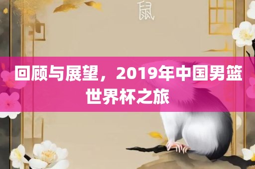 回顾与展望，2019年中国男篮世界杯之旅