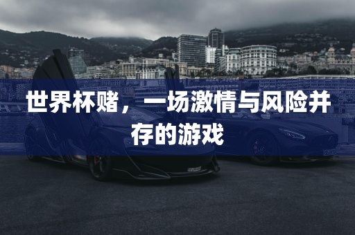 世界杯赌，一场激情与风险并存的游戏