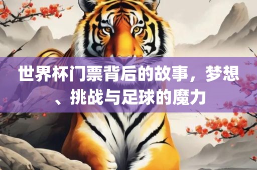 世界杯门票背后的故事，梦想、挑战与足球的魔力
