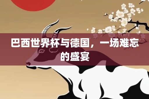 巴西世界杯与德国，一场难忘的盛宴