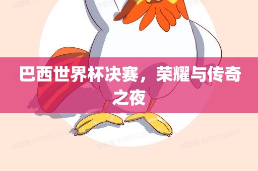 巴西世界杯决赛，荣耀与传奇之夜