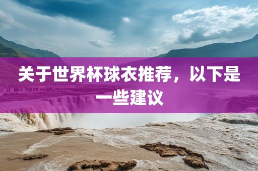 关于世界杯球衣推荐，以下是一些建议