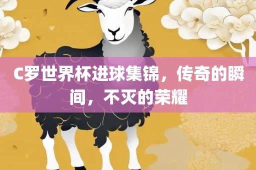 C罗世界杯进球集锦，传奇的瞬间，不灭的荣耀