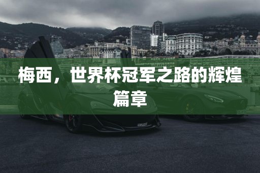 梅西，世界杯冠军之路的辉煌篇章眉山市正发家政服务有限公司