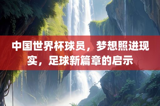 中国世界杯球员，梦想照进现实，足球新篇章的启示眉山市正发家政服务有限公司