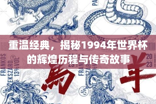 重温经典，揭秘1994年世界杯的辉煌历程与传奇故事