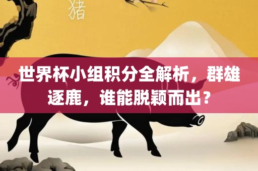 世界杯小组积分全解析，群雄逐鹿，谁能脱颖而出？