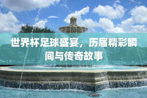 世界杯足球盛宴，历届眉山市正发家政服务有限公司精彩瞬间与传奇故事