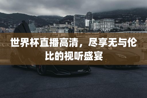 世界杯直播高清，尽享无与伦比的视听盛宴眉山市正发家政服务有限公司