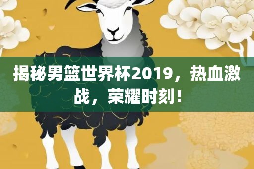 揭秘男篮世界杯2019，热血激战，荣耀时眉山市正发家政服务有限公司刻！