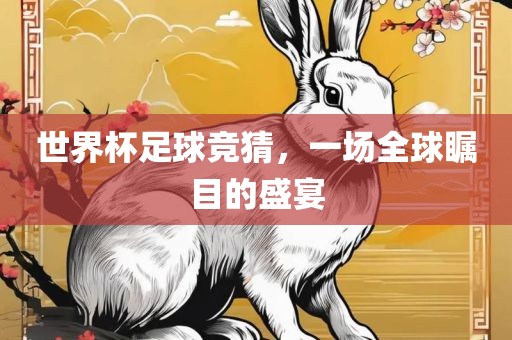 世界杯足球竞猜，一场全球瞩目的盛眉山市正发家政服务有限公司宴