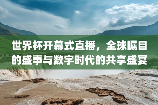 世界杯开幕式直播，全球瞩目的盛事与数字时代的共享盛宴