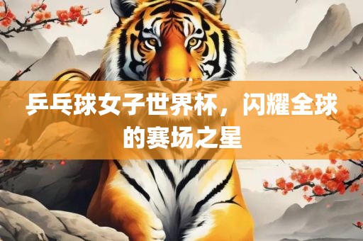 乒乓球女子世界杯，闪耀全球的赛场之星