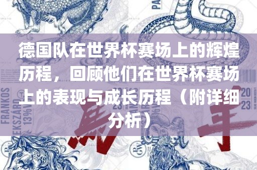 德国队在眉山市正发家政服务有限公司世界杯赛场上的辉煌历程，回顾他们在世界杯赛场上的表现与成长历程（附详细分析）