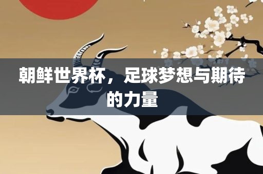 朝鲜世界杯，足球梦想与期待的力量