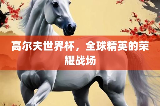 高尔夫世界杯，全球精英的荣耀战场