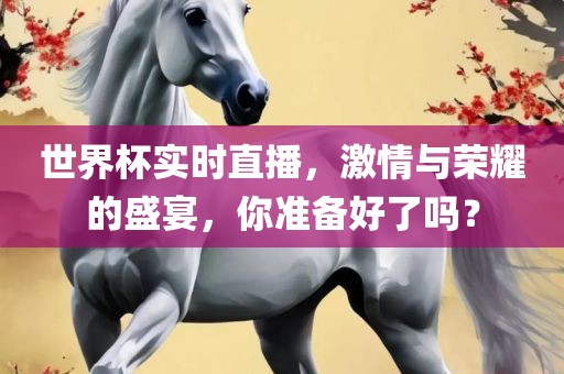 世界杯实时直播，激情与荣耀的盛宴，你准备好了吗？