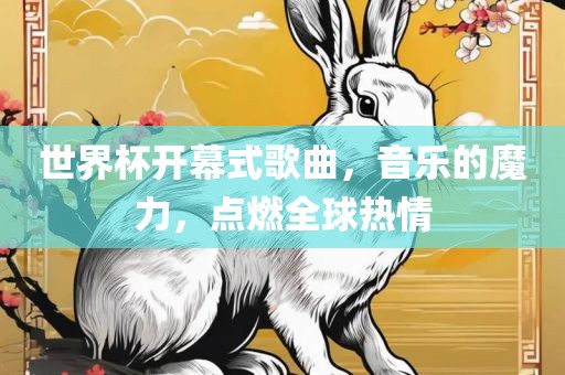 世界杯开幕式歌曲，音乐的魔力，点燃全球热情眉山市正发家政服务有限公司