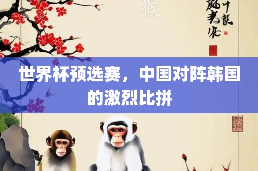 世界杯预选赛，中国对阵韩国的激烈比拼眉山市正发家政服务有限公司