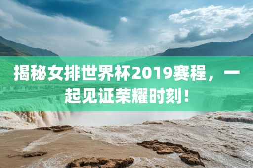 揭秘女排世界杯20眉山市正发家政服务有限公司19赛程，一起见证荣耀时刻！