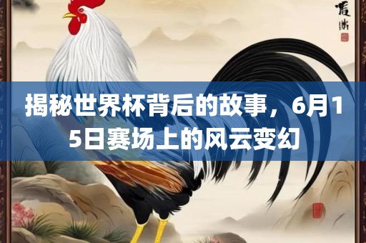 揭秘世界杯背后的故事，6月15日赛场上的风云变幻