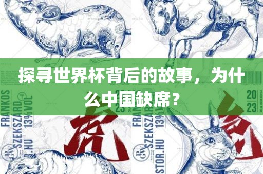 探寻世界杯背后的故事，为什么中国缺席？