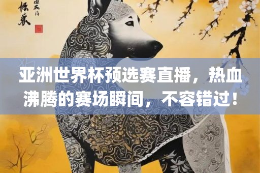 亚洲世界杯预选赛直播，热血沸腾的赛场瞬间，不容错过！
