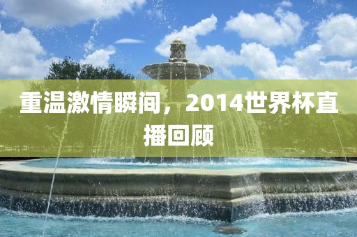 重温激情瞬间，2014世界杯直播回顾