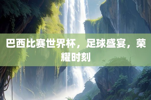 巴西比赛世界杯，足球盛宴，荣耀时刻眉山市正发家政服务有限公司