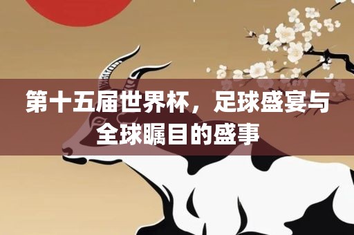 第十五届世界杯，足球盛宴与全球瞩目的盛事眉山市正发家政服务有限公司