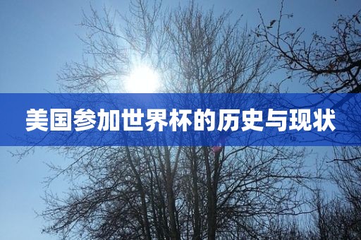 美国参加世界杯的历史与现状眉山市正发家政服务有限公司