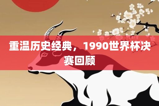 重温历史经典，1990世界杯决赛回顾眉山市正发家政服务有限公司