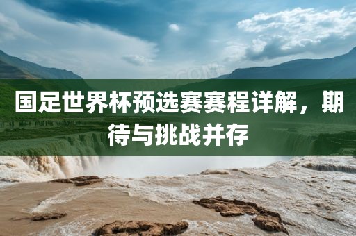 国足世界杯预选赛赛程详解，期待与挑战并存眉山市正发家政服务有限公司